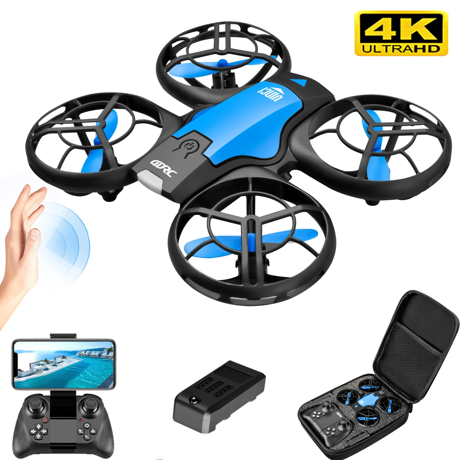 V8 Yeni Mini Drone 4K Profesyo - Rc Helicopter Electric incelemesi ve fiyatı