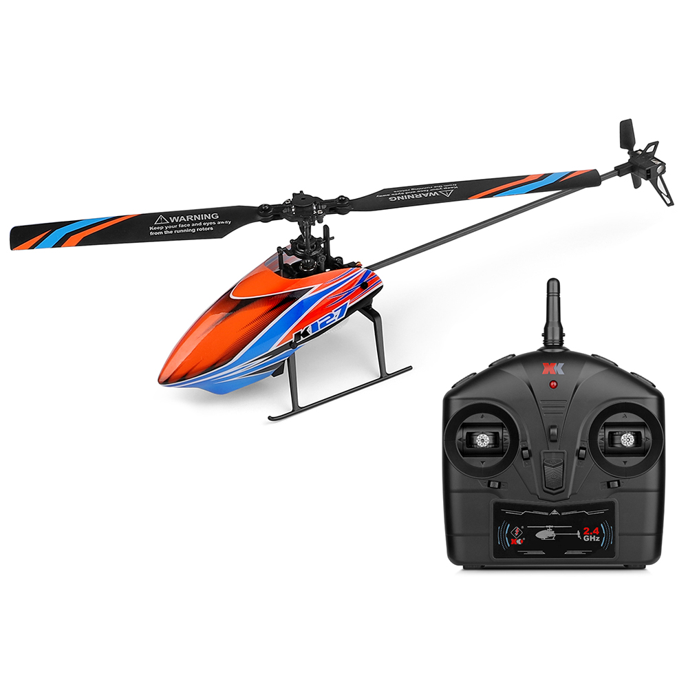 WLtoys XK K127 2.4G 4CH 6-Aixs - Rc Helicopter Gyro incelemesi ve fiyatı