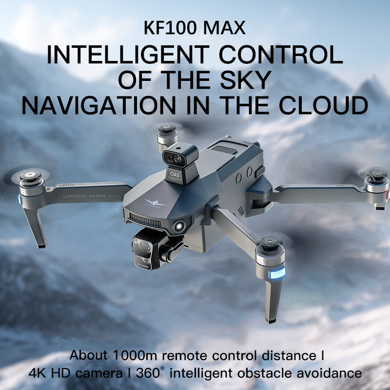 KF100 MAX GPS Drone 4K Kamera  - Rc Helicopter Charger incelemesi ve fiyatı