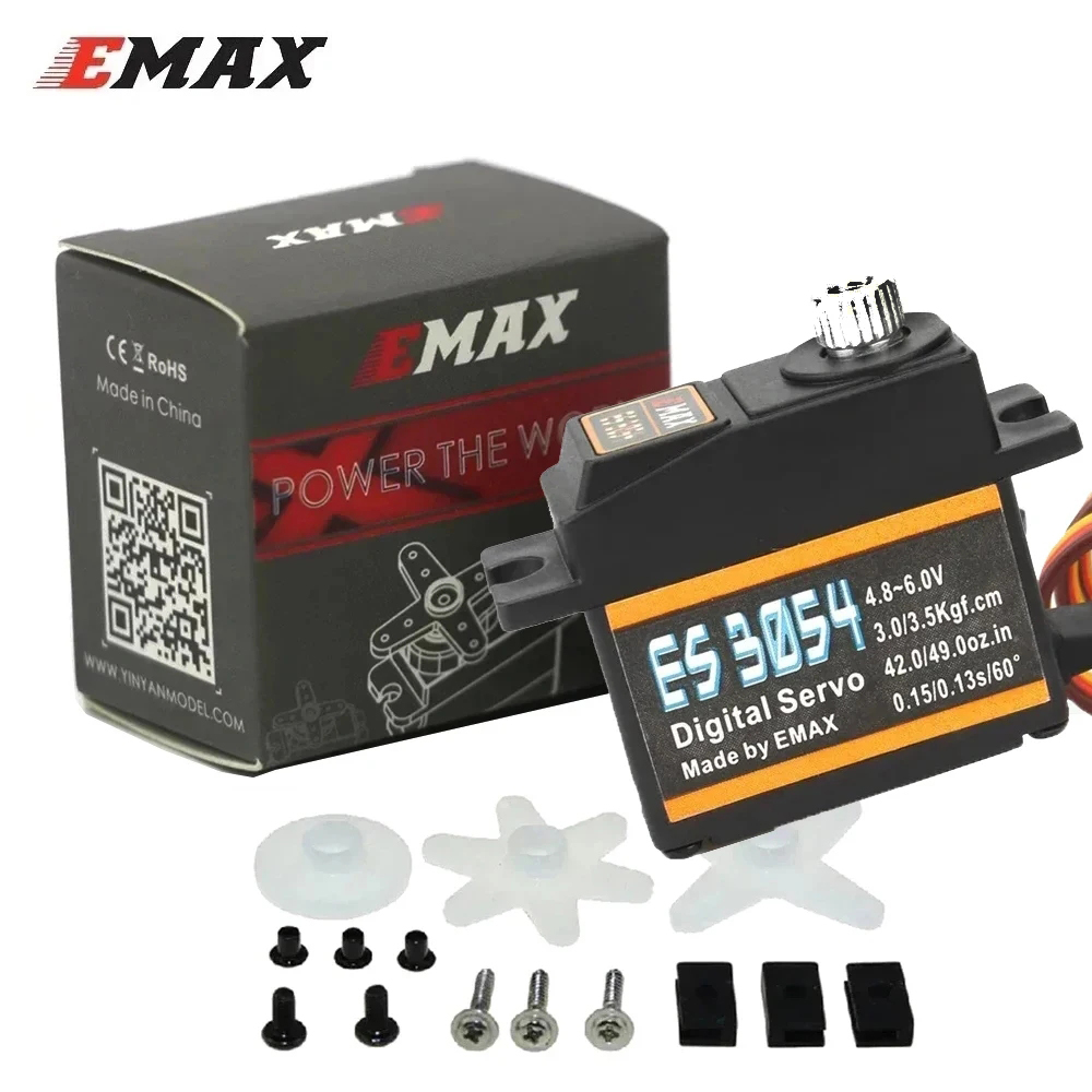 4 adet EMAX ES3054 ES3004 ES30 - Rc Helicopter Servo incelemesi ve fiyatı